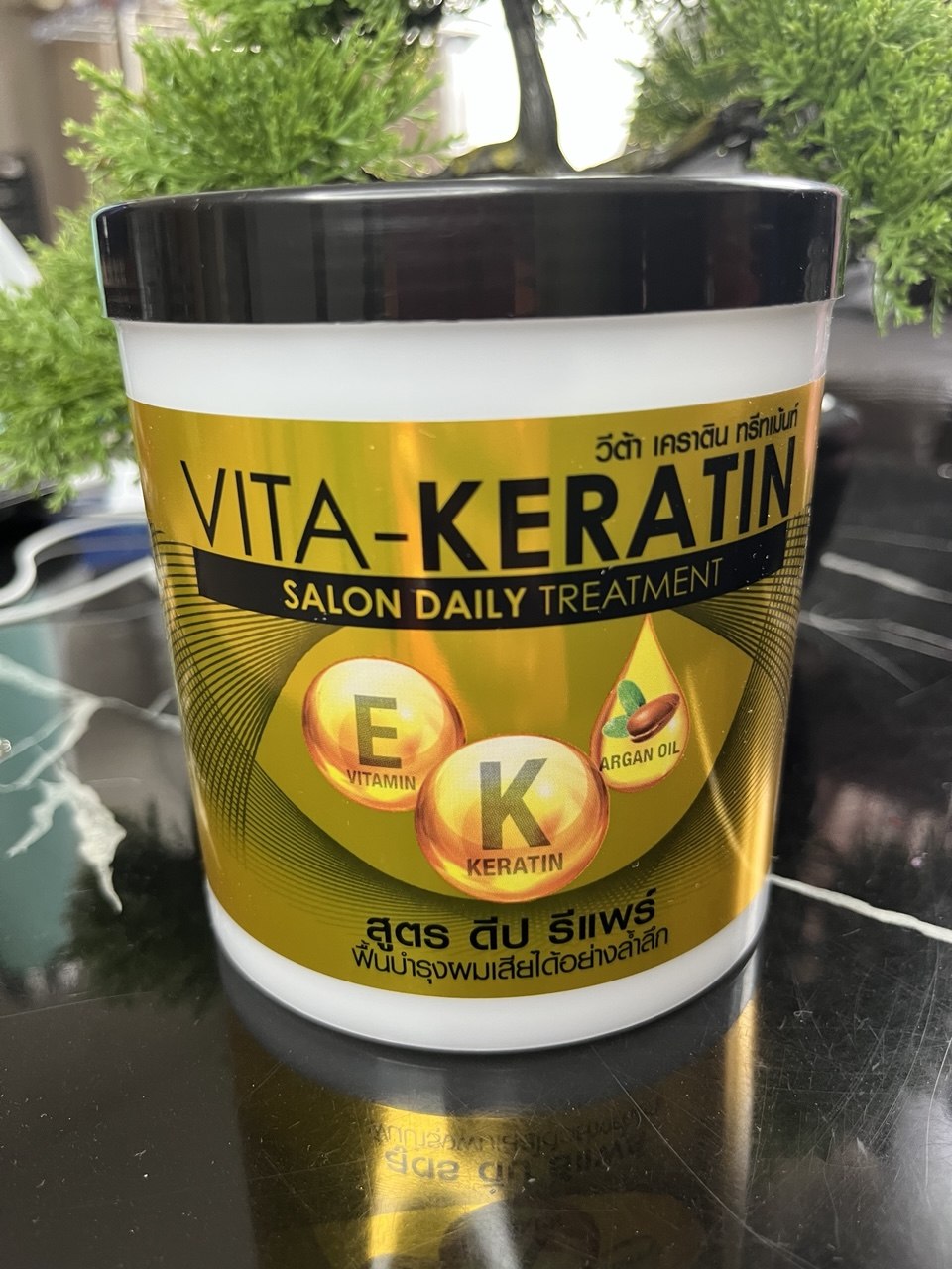 Masque Cheveux Vita-Keratin – Réparation Intense