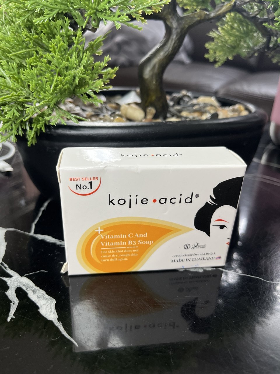 Savon Kojie San Vitamine C – Teint Lumineux & Peau Éclatante