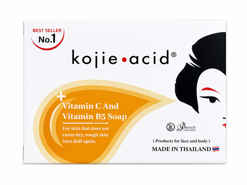 Savon Kojie San Vitamine C – Teint Lumineux & Peau Éclatante