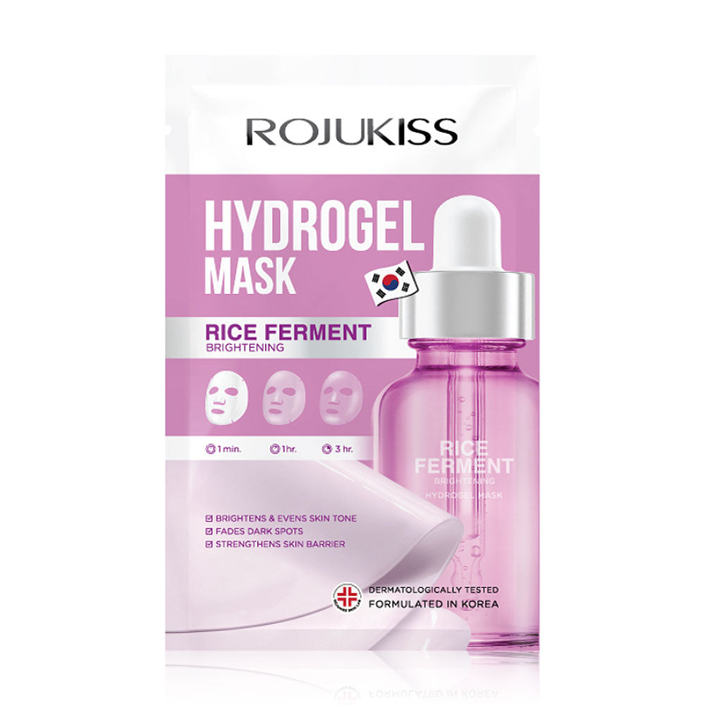Masque Hydrogel Rojukiss Rice Ferment – Effet Glow Intense